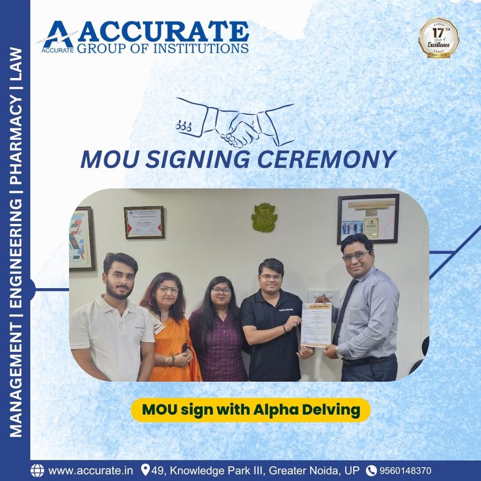MOU Signing